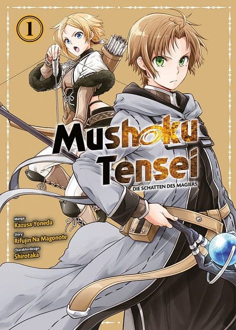 Cover von MUSHOKU TENSEI: DIE SCHATTEN DES MAGIERS #1