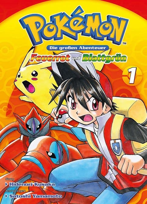 Cover von POKÉMON DIE GROSSEN ABENTEUER: FEUERROT UND BLATTGRÜN #1