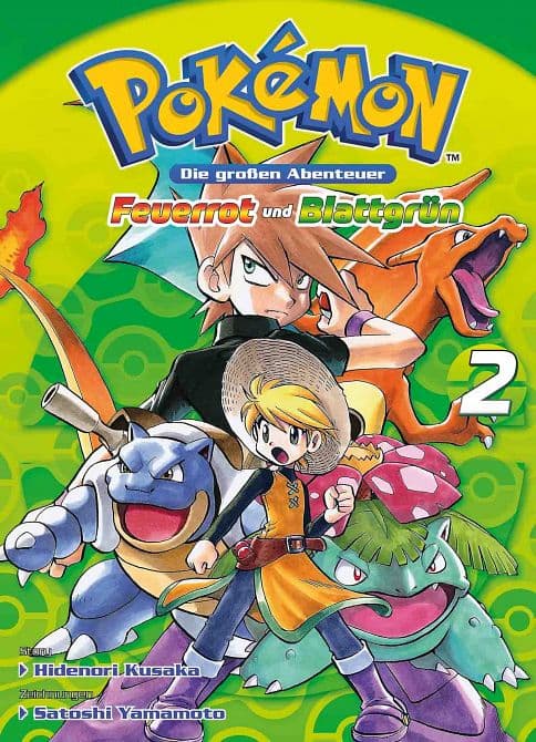 Cover Art for POKÉMON DIE GROSSEN ABENTEUER: FEUERROT UND BLATTGRÜN