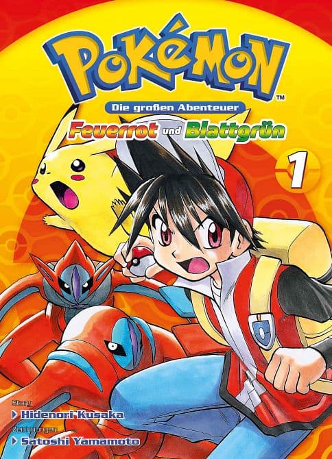 Cover von POKÉMON DIE GROSSEN ABENTEUER: FEUERROT UND BLATTGRÜN #1