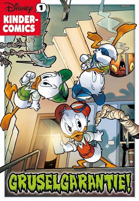 Cover Art for DISNEY KINDERCOMICS 01-GRUSELGARANTIE!