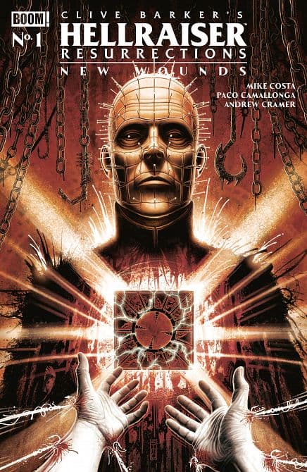 Cover Art for HELLRAISER RESURRECTIONS-NEW WOUNDS