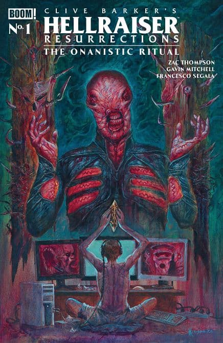 Cover Art for HELLRAISER RESURRECTIONS-THE ONANISTIC RITUAL