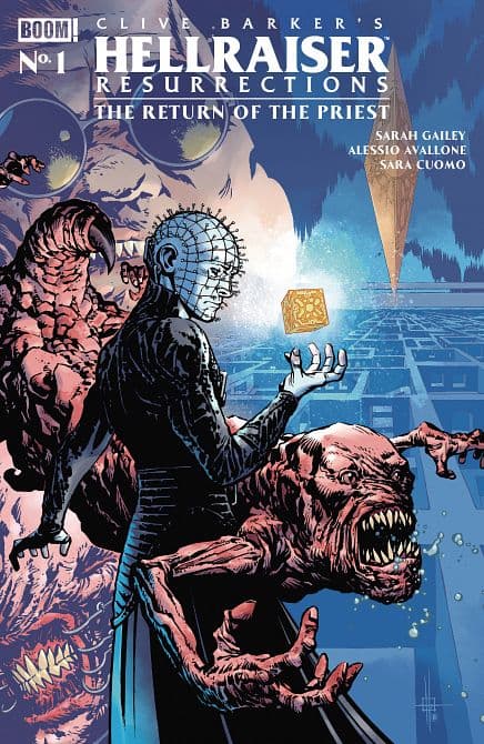 Cover Art for HELLRAISER RESURRECTIONS-THE RETURN OF THE PRIEST