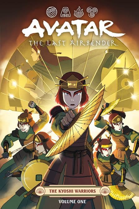 Cover Art for AVATAR THE LAST AIRBENDER--THE KYOSHI WARRIORS VOLUME 01 TP