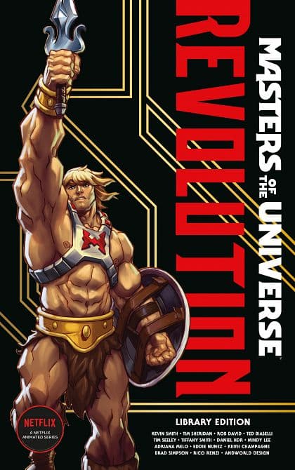 Cover Art for MASTERS OF THE UNIVERSE REVOLUTION LIBRARY EDITION HC