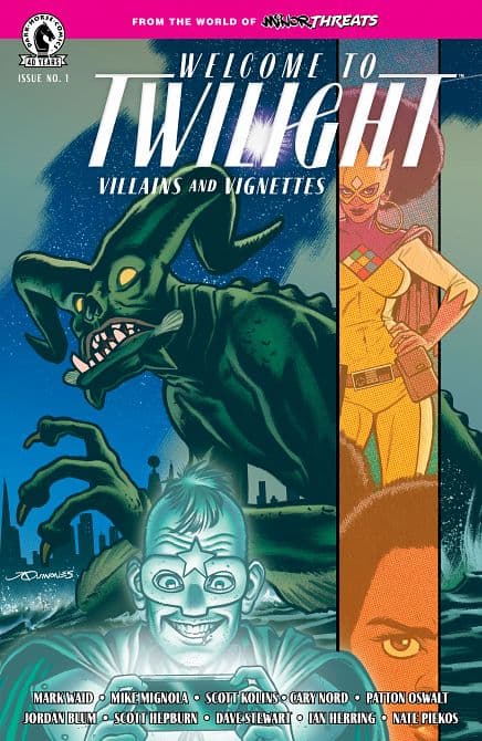 Cover Art for MINOR THREATS WELCOME TO TWILIGHT VILLAINS AND VIGNETTES