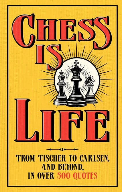 Cover Art for CHESS IS LIFE HC