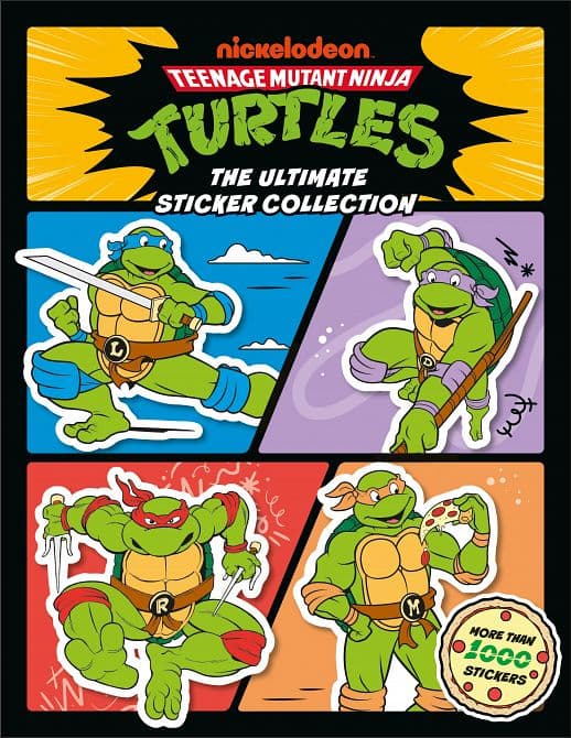 Cover Art for TEENAGE MUTANT NINJA TURTLES ULTIMATE STICKER COLLECTION TP