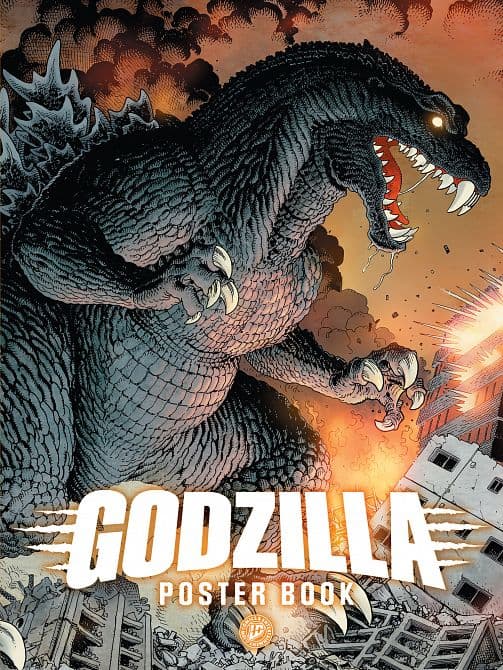 Cover Art for GODZILLA POSTER BOOK TP