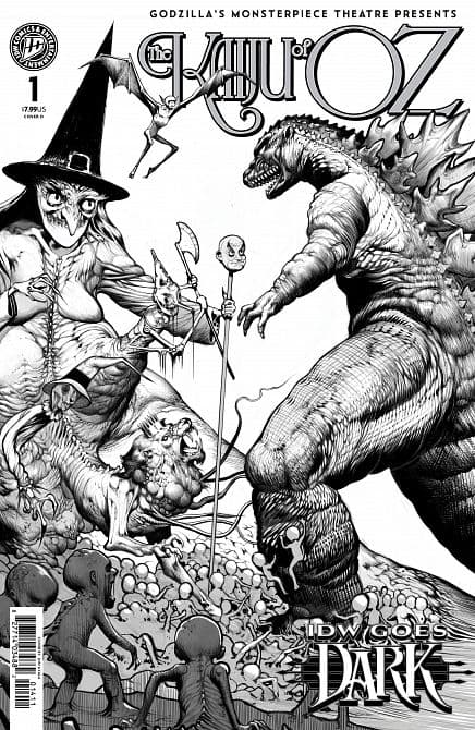 Cover Art for GODZILLAS MONSTERPIECE THEATRE PRESENTS THE KAIJU OF OZ