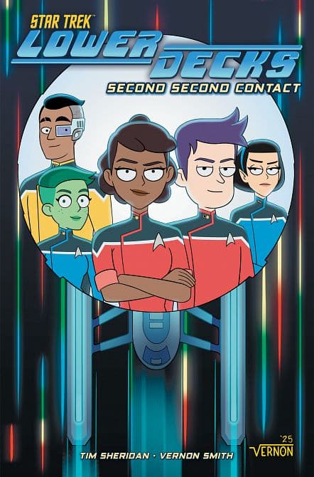 Cover Art for STAR TREK LOWER DECKS, VOL. 03 SECOND SECOND CONTACT TP