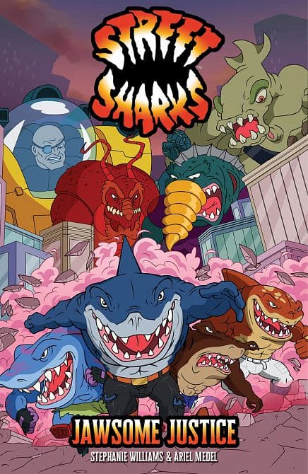 Cover Art for STREET SHARKS JAWSOME JUSTICE TP