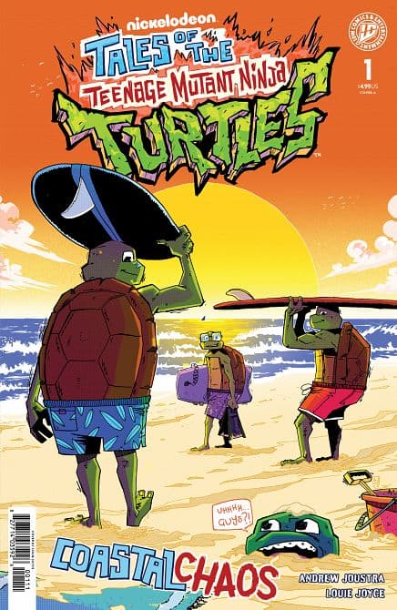 Cover Art for TALES OF THE TEENAGE MUTANT NINJA TURTLES COASTAL CHAOS