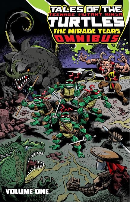 Cover Art for TALES OF THE TEENAGE MUTANT NINJA TURTLES THE MIRAGE YEARS OMNIBUS, VOL. 01 HC