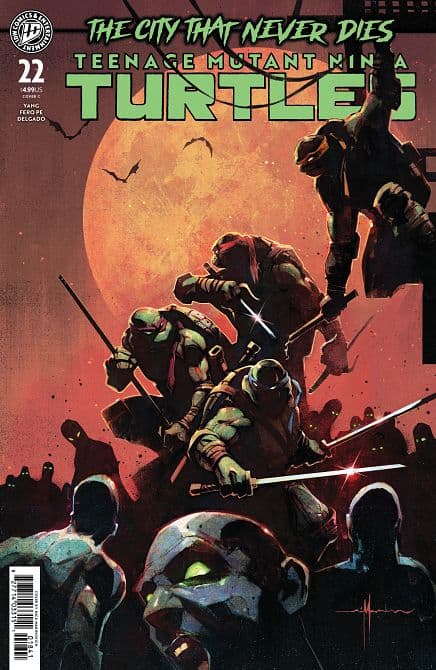 Cover Art for TEENAGE MUTANT NINJA TURTLES