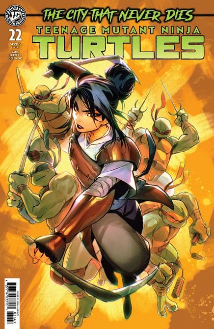 Cover Art for TEENAGE MUTANT NINJA TURTLES