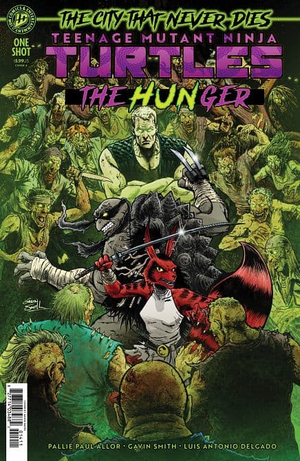 Cover Art for TEENAGE MUTANT NINJA TURTLES THE HUNGER COVER A ( SMITH )