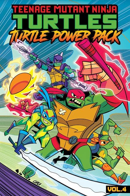 Cover Art for TEENAGE MUTANT NINJA TURTLES TURTLE POWER PACK, V4 TP