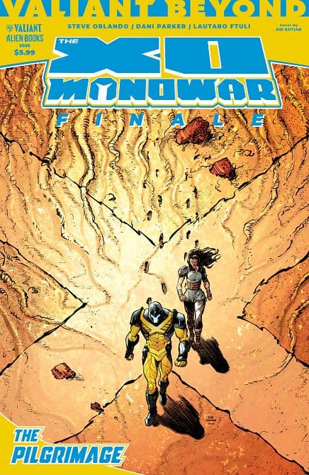 Cover Art for VALIANT BEYOND THE X-O MANOWAR FINALE--THE PILGRIMAGE COVER A ( KOTIAN )