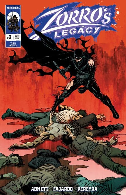 Cover Art for ZORRO'S LEGACY