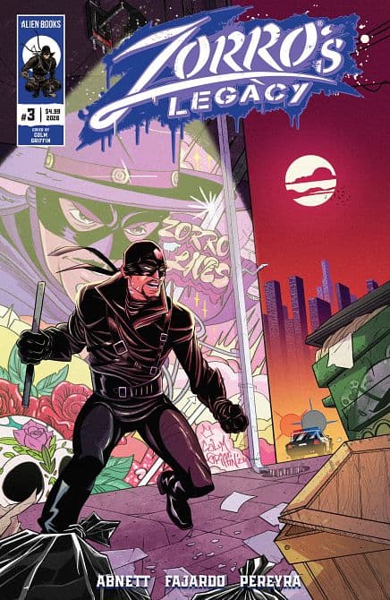 Cover Art for ZORRO'S LEGACY