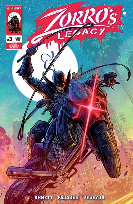 Cover Art for ZORRO'S LEGACY