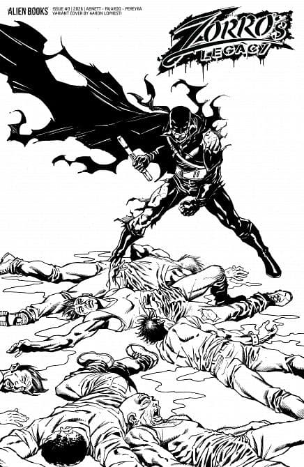 Cover Art for ZORRO'S LEGACY