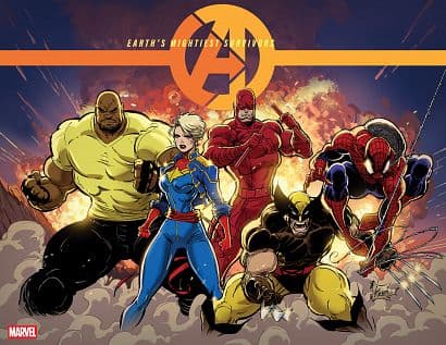 Cover Art for AVENGERS