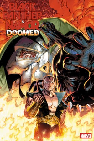 Cover Art for BLACK PANTHER/NAMOR DOOMED