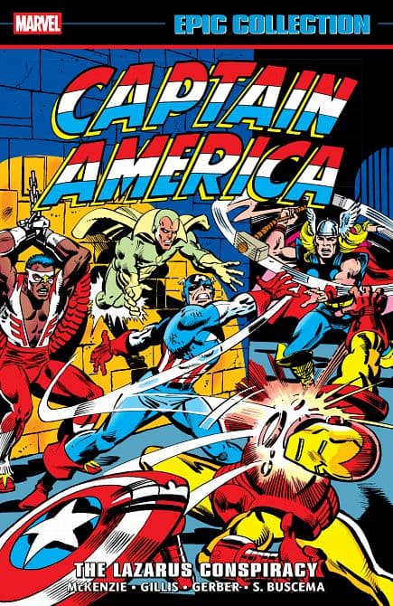 Cover Art for CAPTAIN AMERICA EPIC COLLECTION THE LAZARUS CONSPIRACY TP