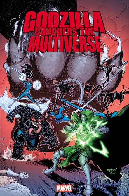 Cover Art for GODZILLA CONQUERS THE MULTIVERSE