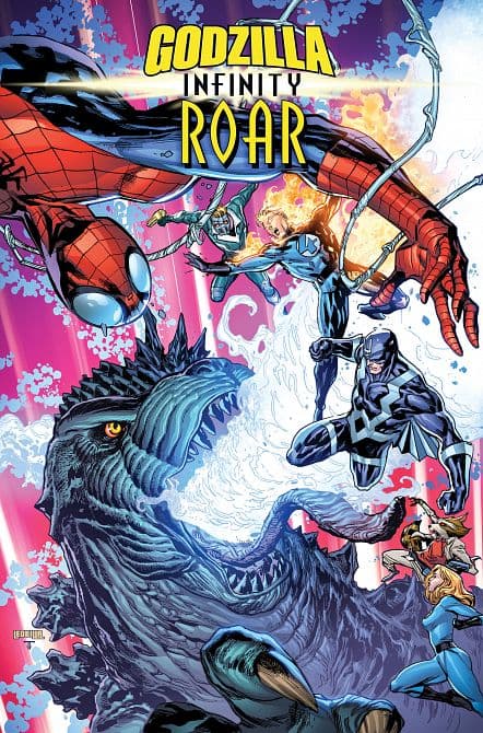 Cover Art for GODZILLA INFINITY ROAR TP