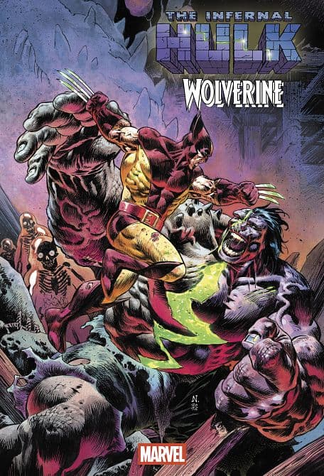 Cover Art for INFERNAL HULK VS. WOLVERINE