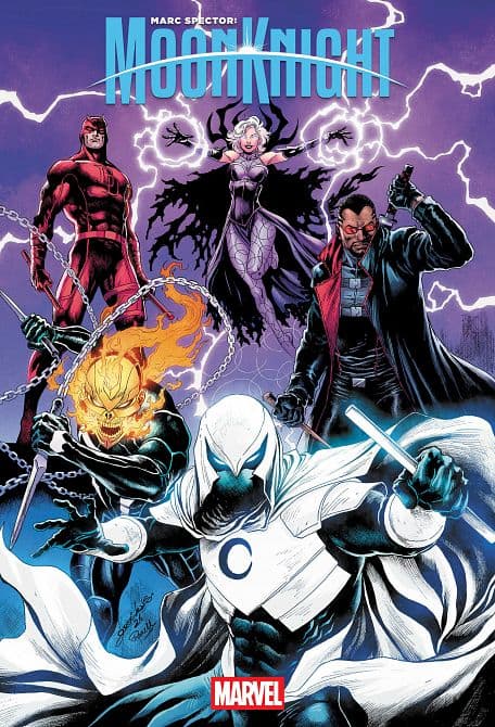 Cover Art for MARC SPECTOR MOON KNIGHT