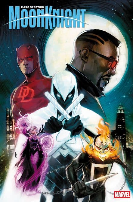 Cover Art for MARC SPECTOR MOON KNIGHT