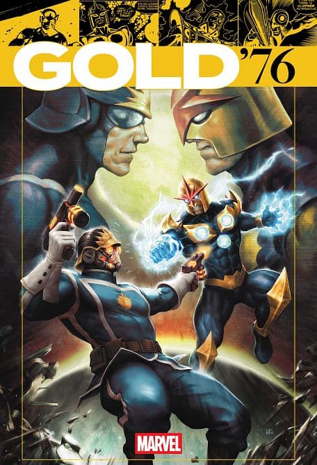 Cover Art for MARVEL GOLD '76