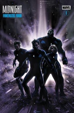Cover Art for MIDNIGHT FANTASTIC FOUR