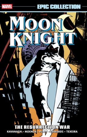 Cover Art for MOON KNIGHT EPIC COLLECTION THE RESURRECTION WAR TP