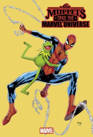 Cover Art for MUPPETS TAKE THE MARVEL UNIVERSE
