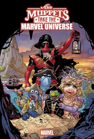 Cover Art for MUPPETS TAKE THE MARVEL UNIVERSE