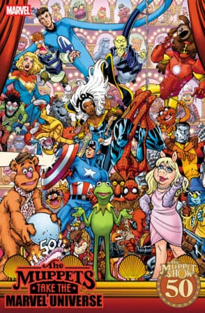 Cover Art for MUPPETS TAKE THE MARVEL UNIVERSE