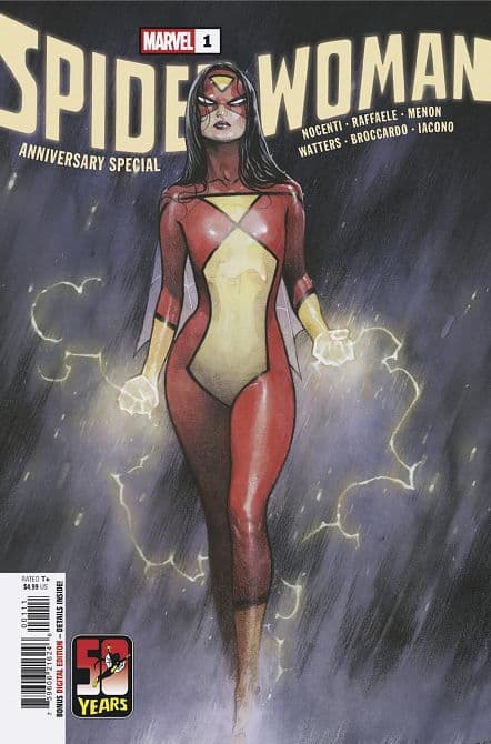 Cover Art for SPIDER-WOMAN 50TH ANNIVERSARY SPECIAL