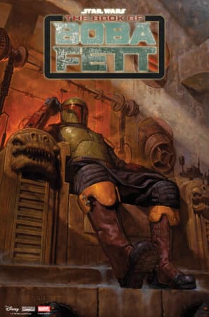 Cover Art for STAR WARS THE BOOK OF BOBA FETT