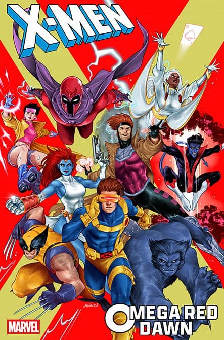 Cover Art for X-MEN OMEGA RED DAWN