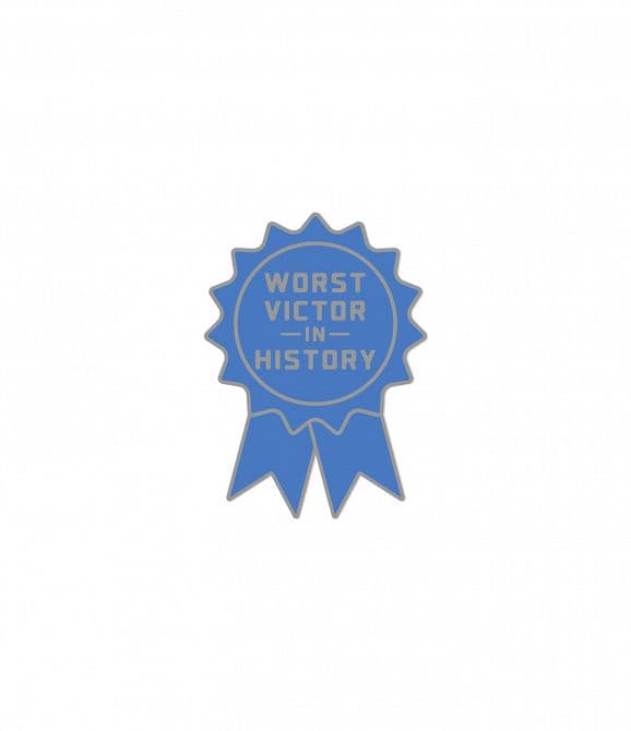 HUNGER GAMES WORST VICTOR IN HISTORY ENAMEL PIN