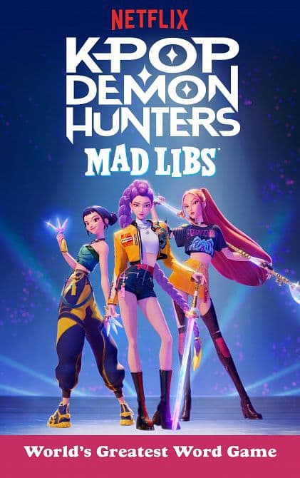 Cover Art for KPOP DEMON HUNTERS MAD LIBS TP