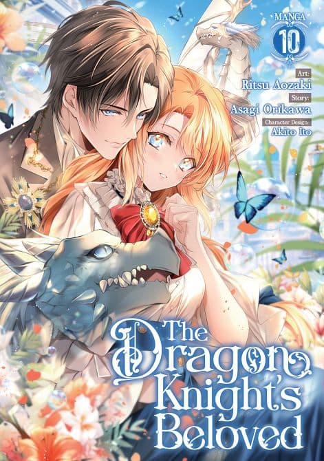 Cover Art for DRAGON KNIGHT'S BELOVED ( MANGA ) VOL. 10 TP
