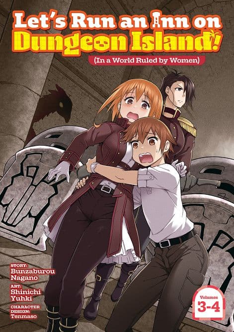 Cover Art for LET'S RUN AN INN ON DUNGEON ISLAND! ( IN A WORLD RULED BY WOMEN ) ( OMNIBUS ) VOL. 03-04 TP