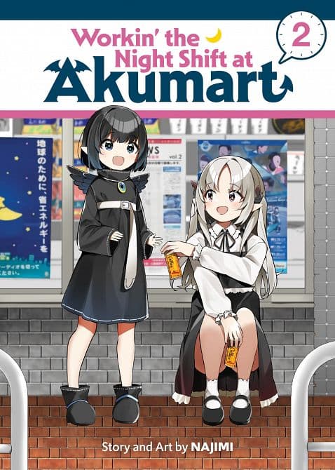 Cover Art for WORKIN' THE NIGHT SHIFT AT AKUMART VOL. 02 TP